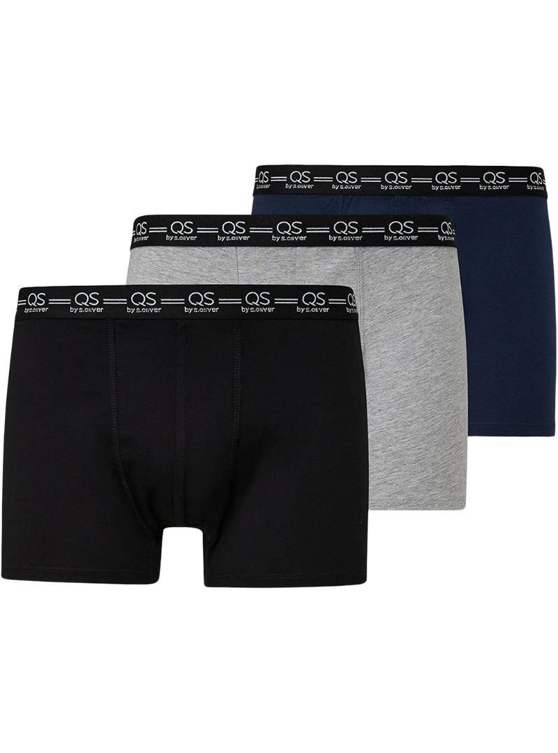 3-PACK MENS COTTON STRETCH BOXERS