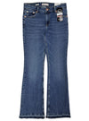 House/Denim Ladies Flare Mid Waist Jean - Blue