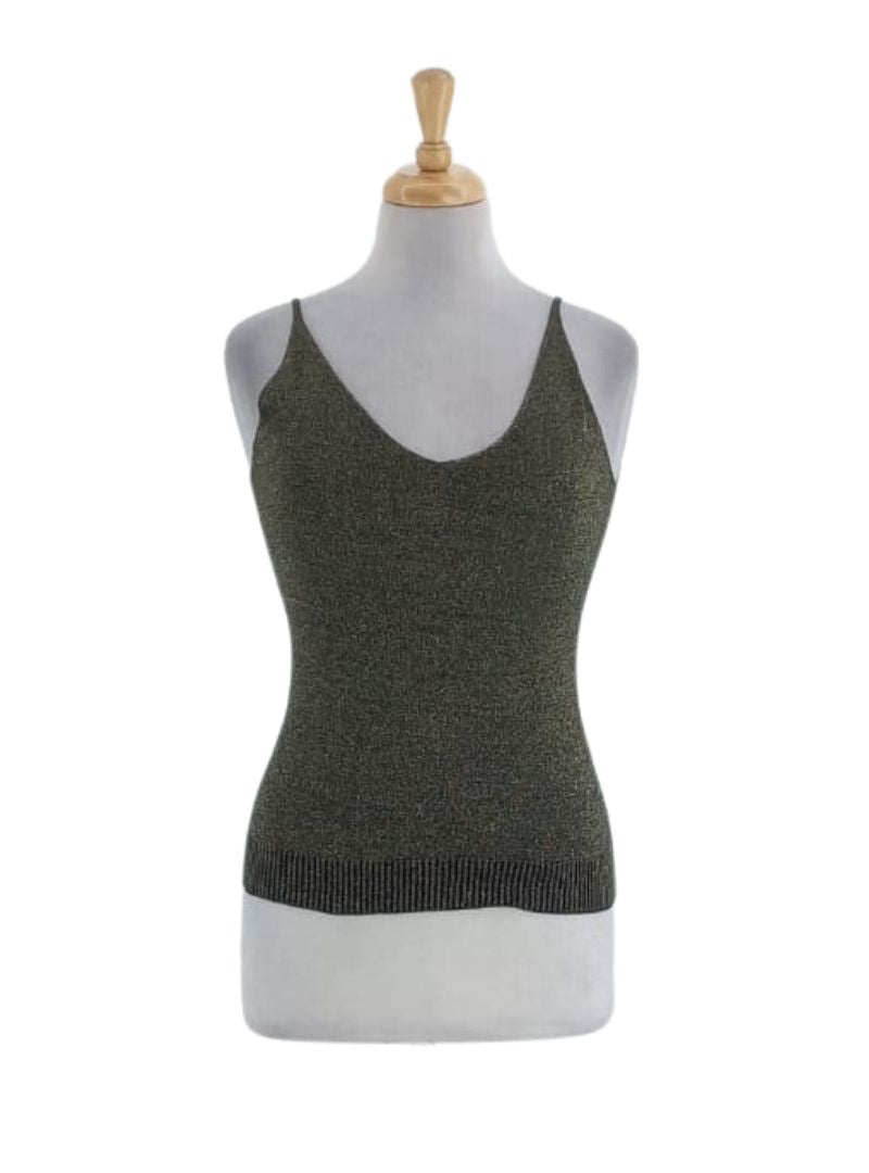 DETAILED CAMI KNIT TOP