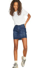 LESLEY HIGH WAIST DENIM SKIRT