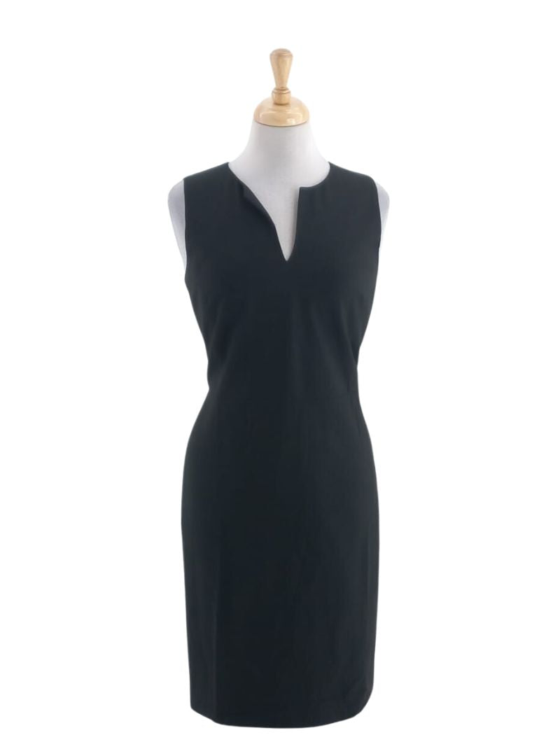 SLEEVELESS OPEN NECK DRESS