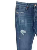 SPLASH DISTRESSED DENIM