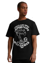 Football's Coming Home Mens Printed T-shirt - Black
