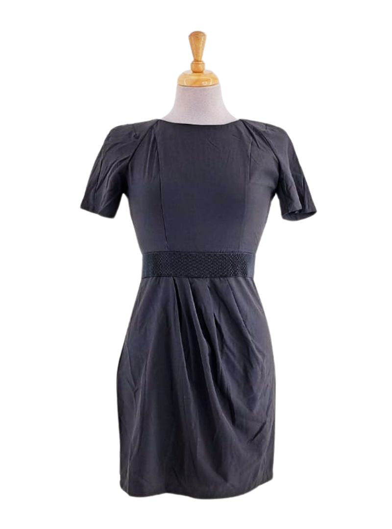 SHORT SLEEVE CASUAL DRESS