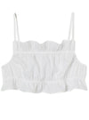 FRILL CAMI CROP TOP