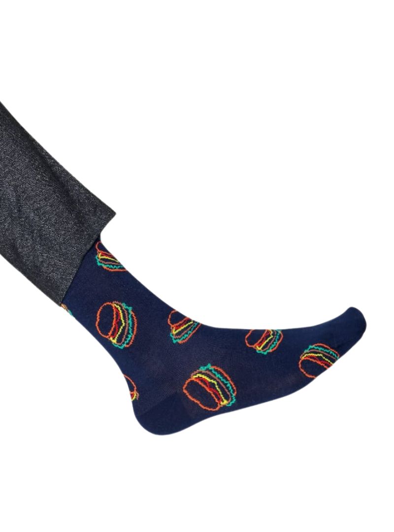 BURGER PRINTED SOCKS