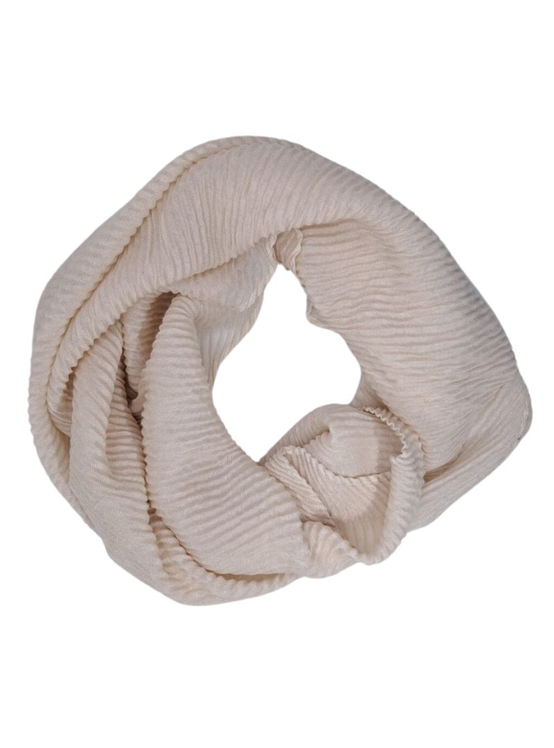 BASIC PLEATED LIGHT WEIGHT SCARF