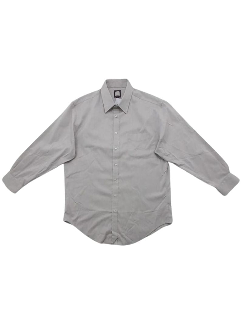 BASIC TAILORED FIT BUTTON UP SHIRT