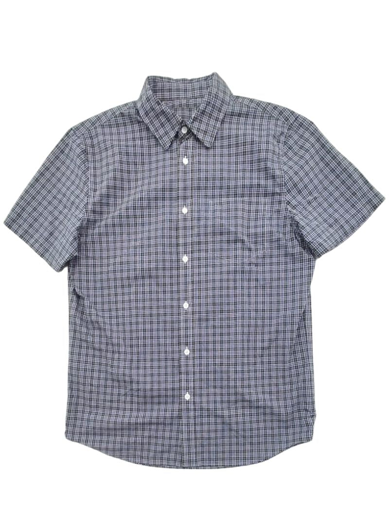 CHECKERD SHORT SLEEVE SHIRT