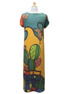 Made In Italy Ladies Sienna Dress - Multi colour