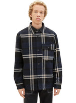 CHECKERED DETAILED SHACKET
