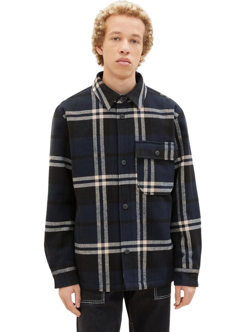 CHECKERED DETAILED SHACKET