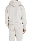 Replay Mens Hooded Fleece Top - Beige