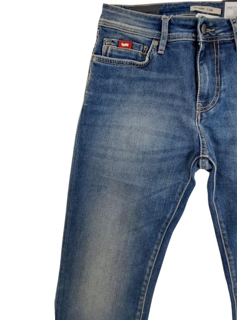 ALBERT SIMPLE REAL TRI BLEND DENIM