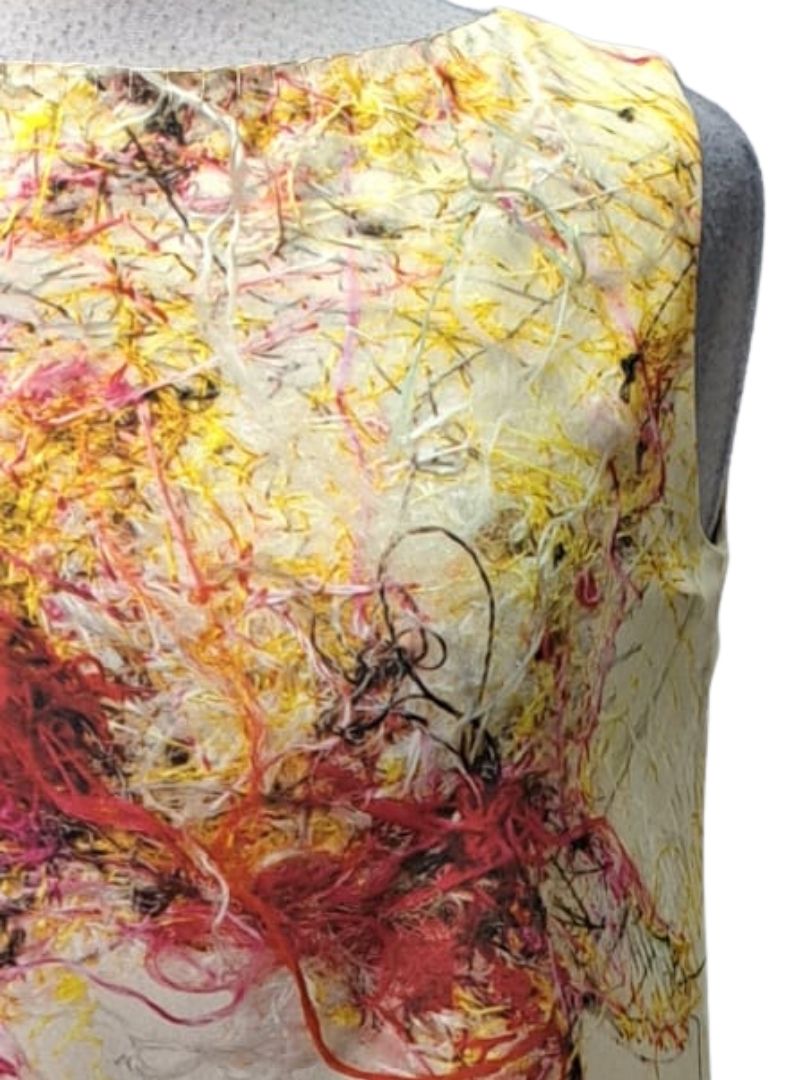 Vanessa Gounden Ladies Detailed Sample Blouse - Multi Color