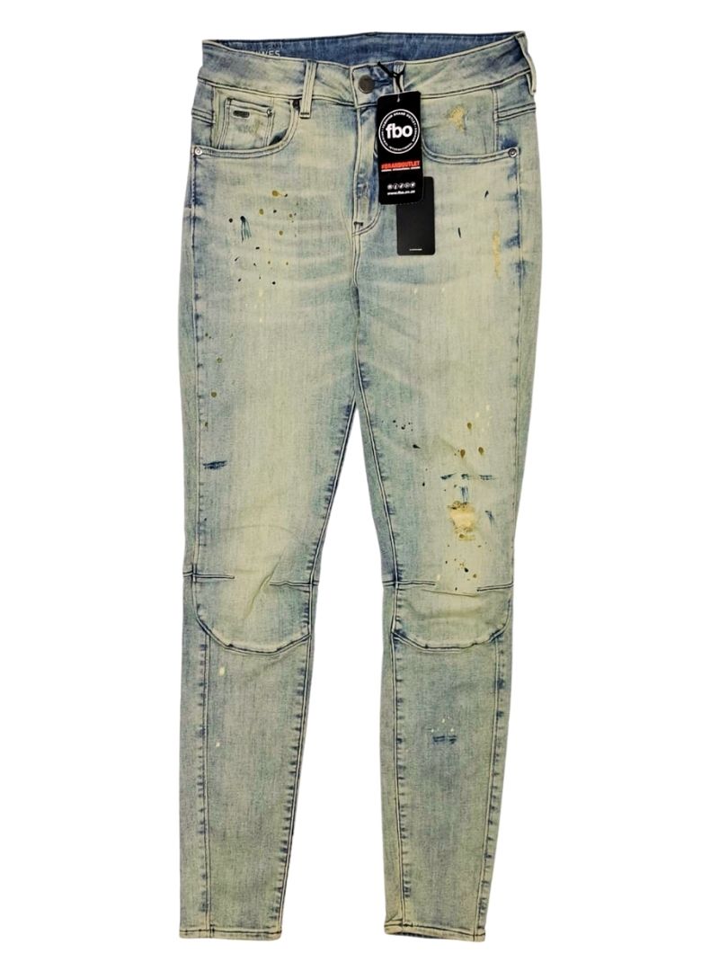 G-Star Raw Denim Ladies Biwes High Skinny Jean - Light Blue