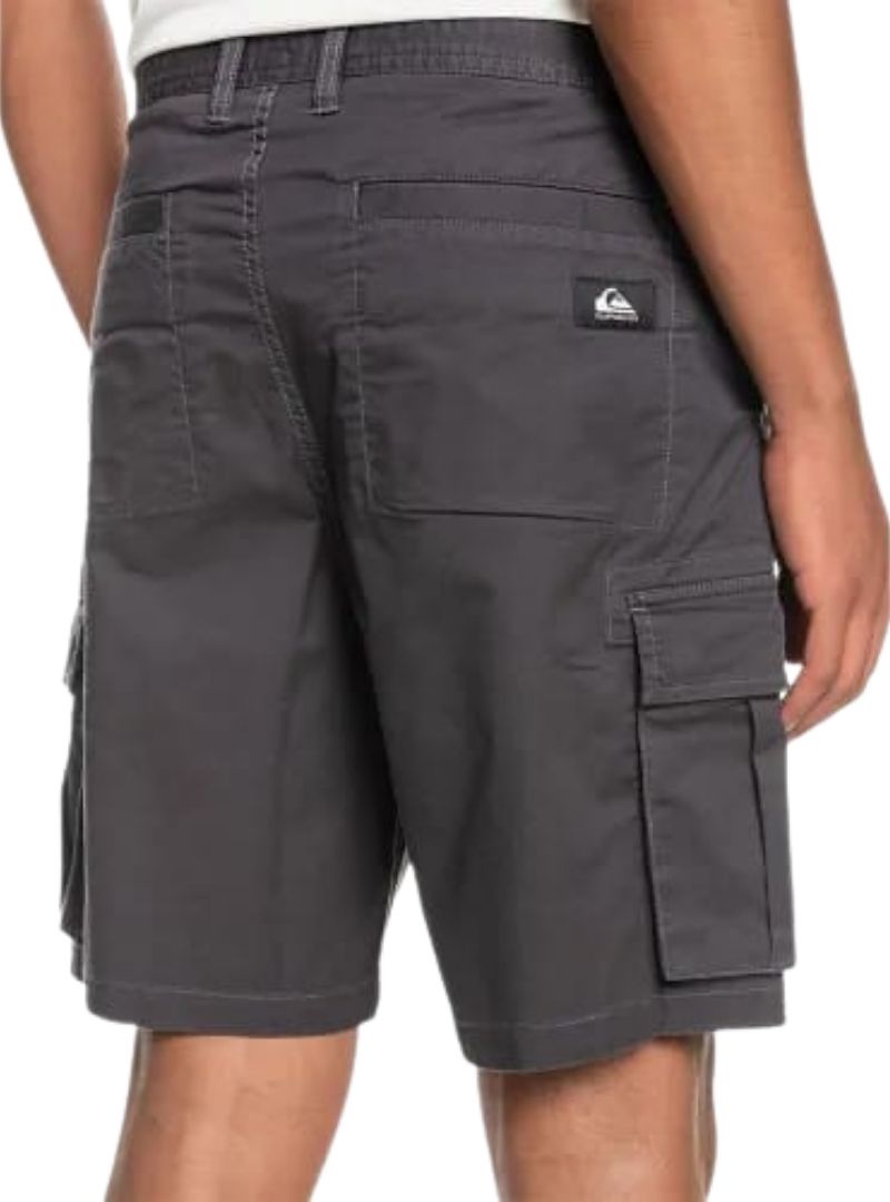Review Mens Relaxed - Cargo Shorts - Dark Grey