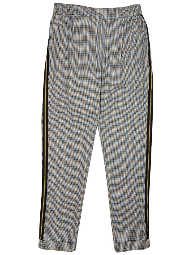 Cache Cache Ladies Patterned Trouser -  Black/Blue