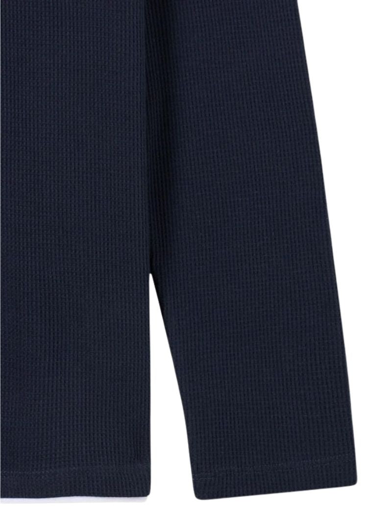 Terranova Mens Knit Top - Navy