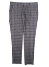 PLAID SLIM FIT TROUSER