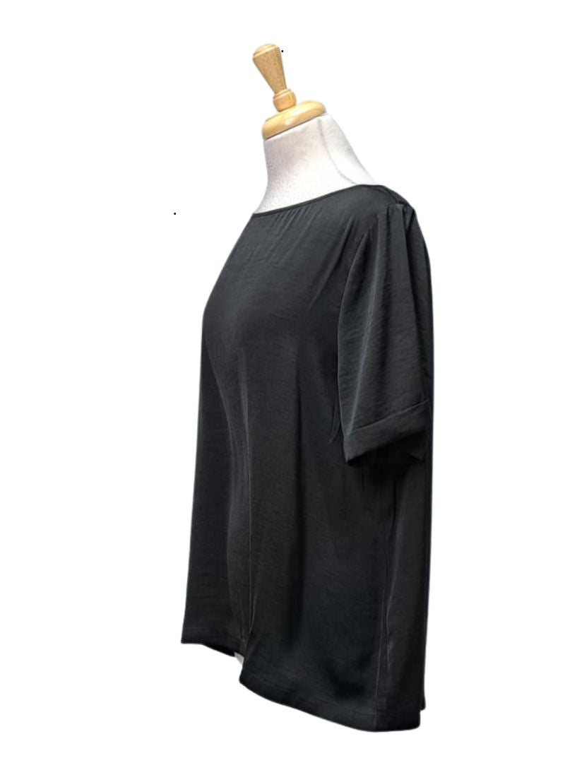 S.oliver Ladies Basic Blouse - Black