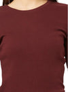 DETAILED OPEN ELBOW TSHIRT
