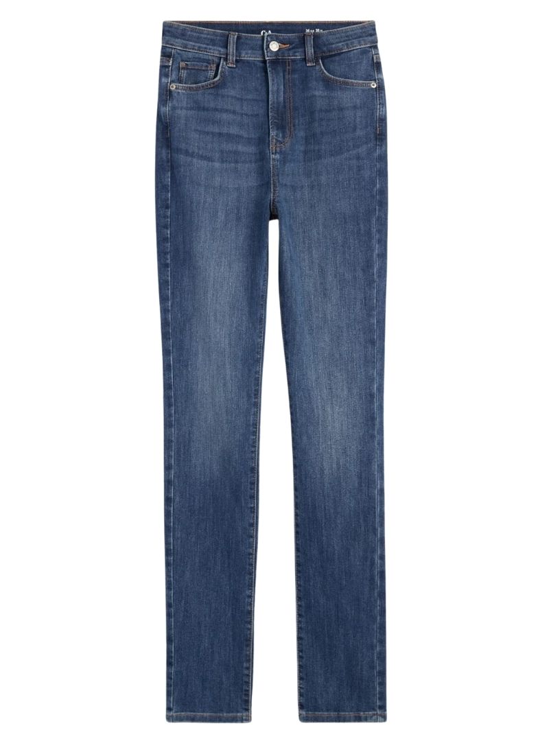 HIGH WAIST SLIM FIT DENIM
