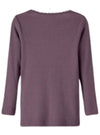 Name It Kids Rib Long Sleeve Top - Purple