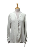 Drykorn Ladies V-Neck Blouse - Grey