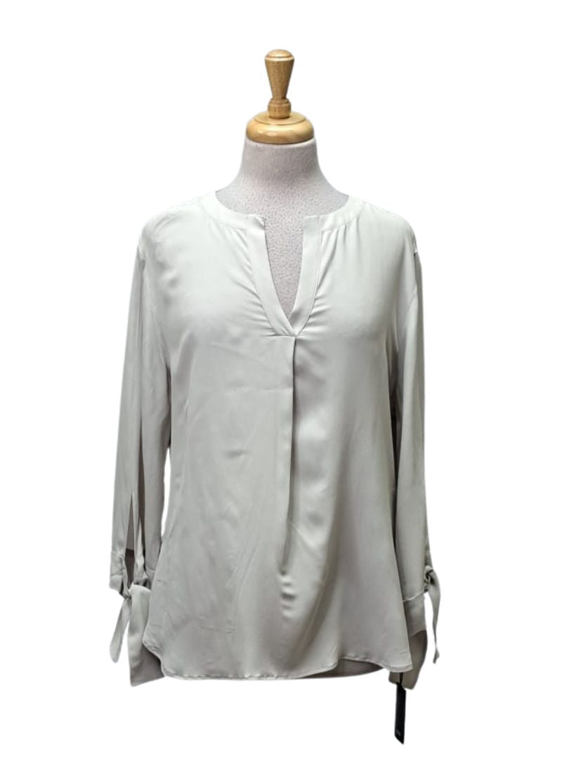 Drykorn Ladies V-Neck Blouse - Grey