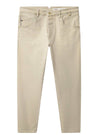 Gabba Men Relaxed Tapered Fit Jean - Beige