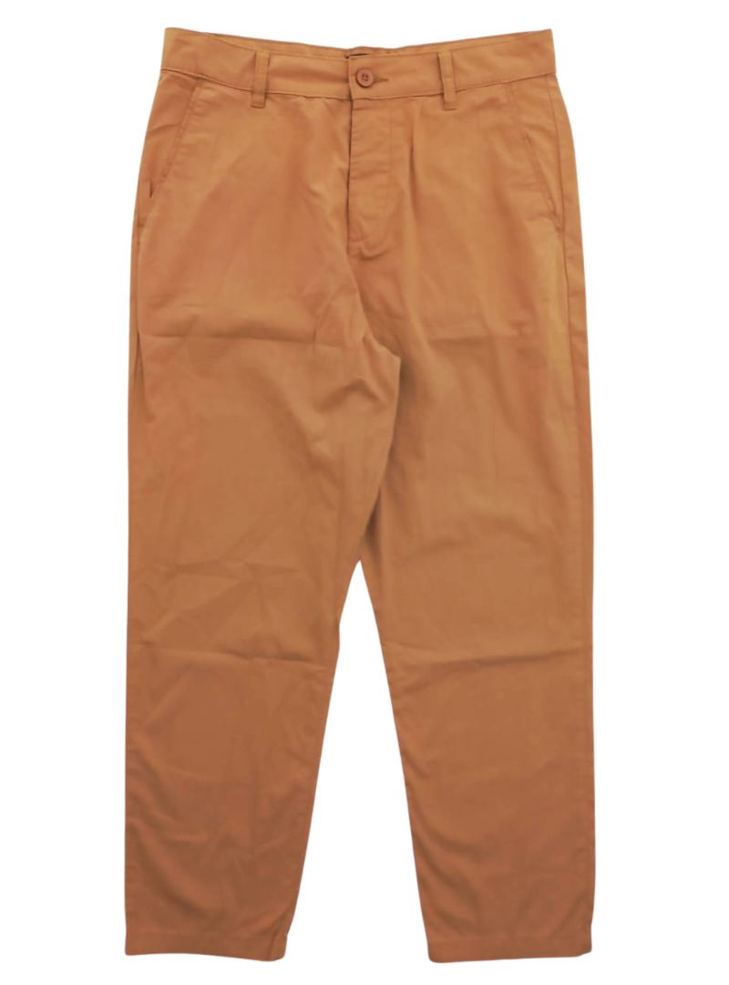 HIGHWAIST CROPPED CHINO PANTS