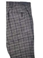 PLAID SLIM FIT TROUSER