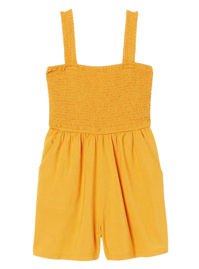 SMOCKED PLAYSUIT