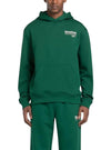 Reebok Mens Logo Print Hoody - Green
