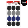 Annie Pocket Hair Brush Singles - Black / Grey / Blue