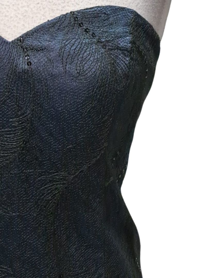 Breal Ladies Boob Tube Detailed Top - Royal Blue