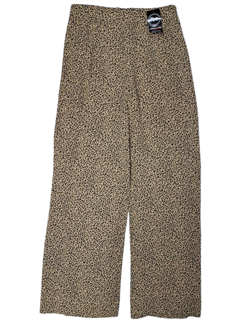 Glamorous Ladies Print Trouser - Brown/Black