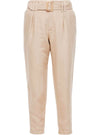 HIGHWAIST LINEN BLEND TROUSER