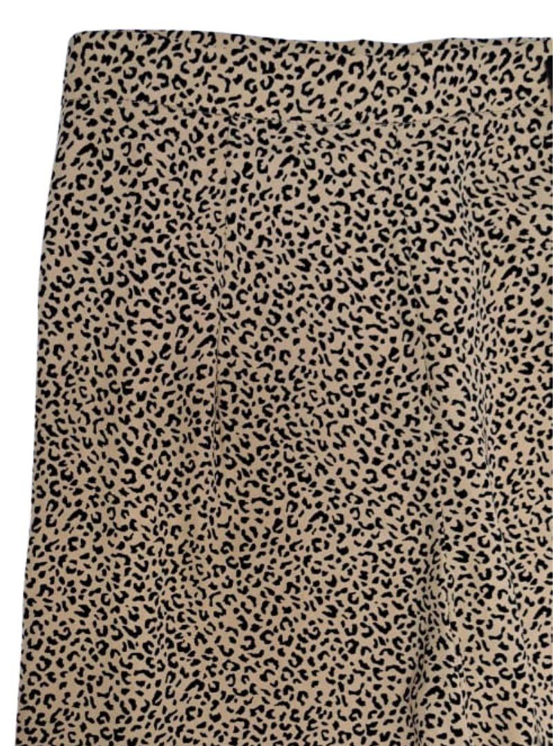 Glamorous Ladies Print Trouser - Brown/Black