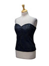 Breal Ladies Boob Tube Detailed Top - Royal Blue