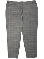 Calvin Klein #Cutlable Ladies Patterned Trouser - Black/White