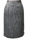 Karl Lagerfeld #Cutlable Ladies Detailed Skirt - Navy/Blue