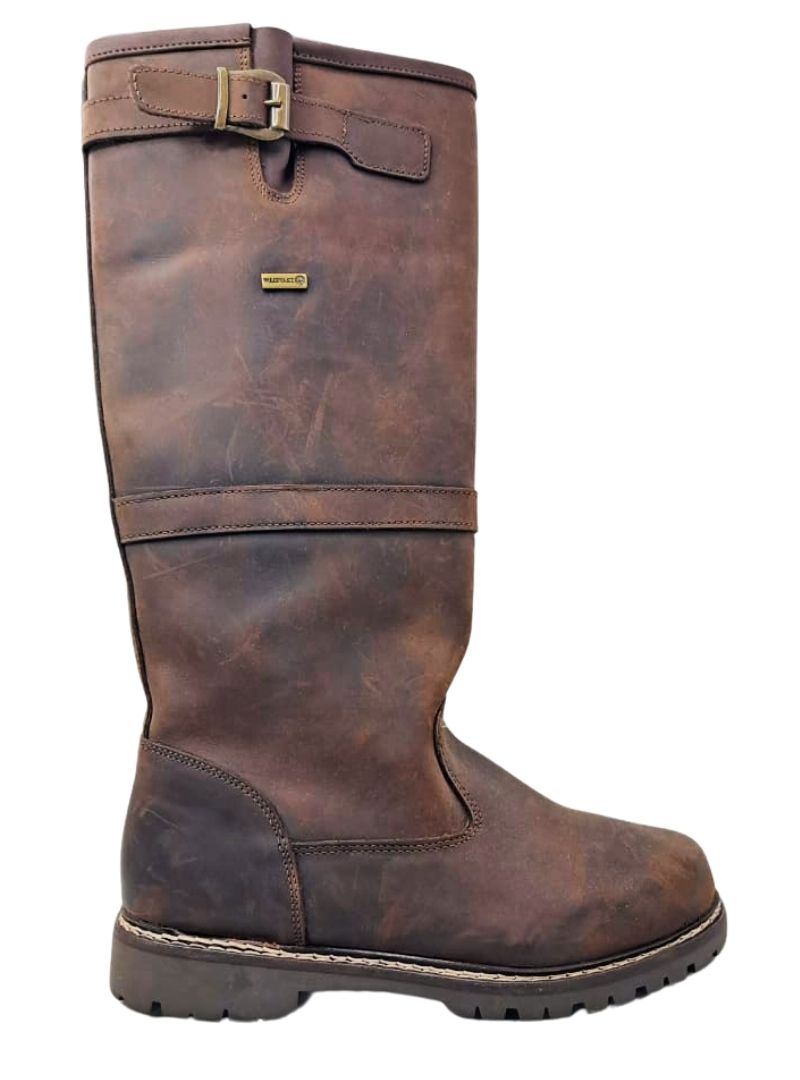 ZIP UP BOOTS WITH FUR INSIDE