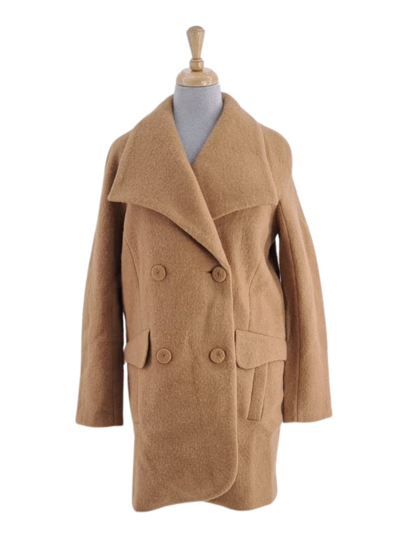 Ladies Only Wool Blend Double Breasted Coat