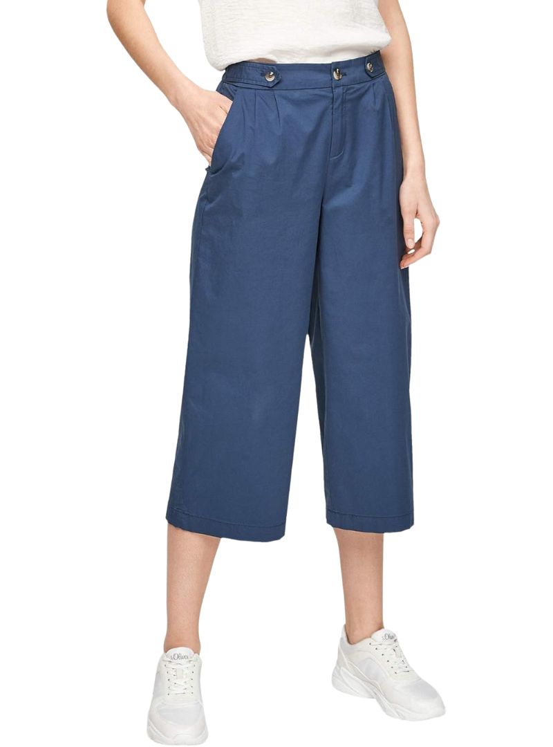 FLARE LEG THREE QUARTER TROUSER