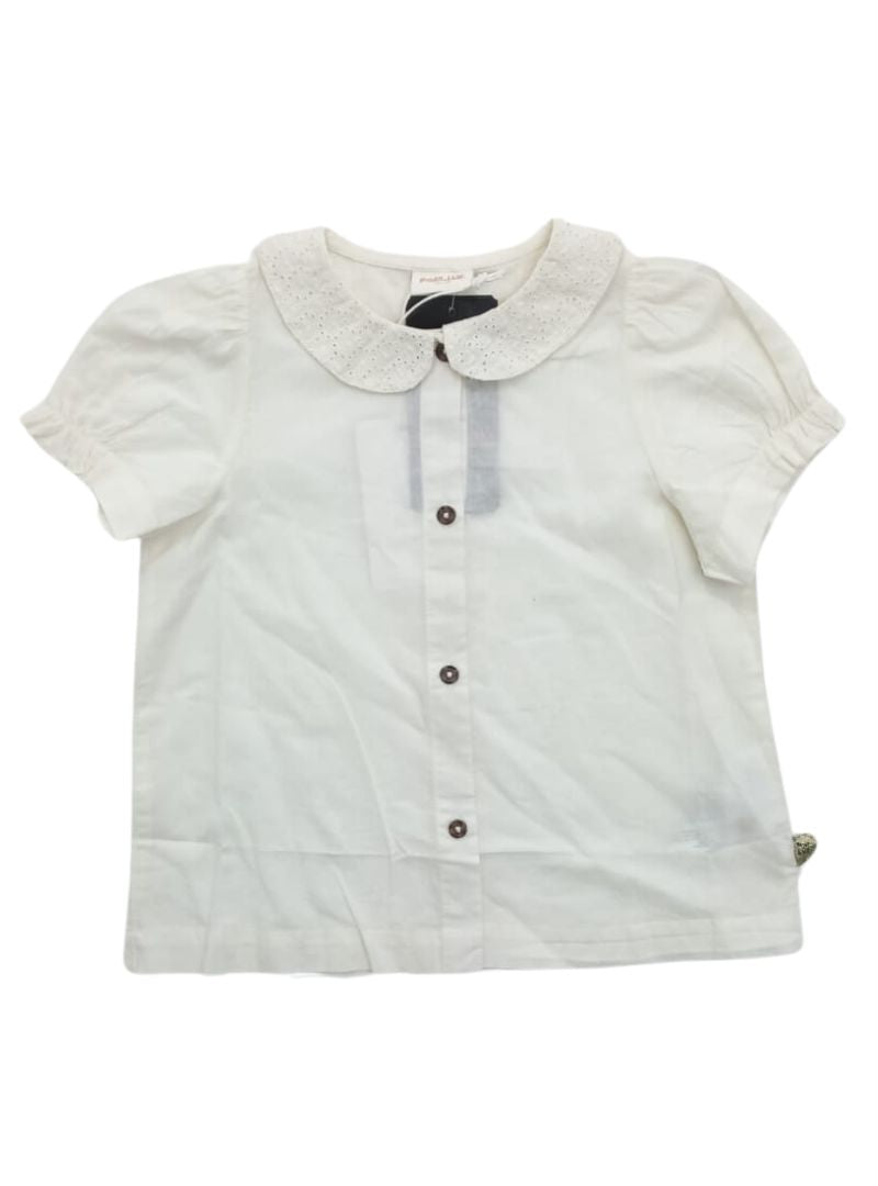 BUTTON UP BABY DOLL SHIRT