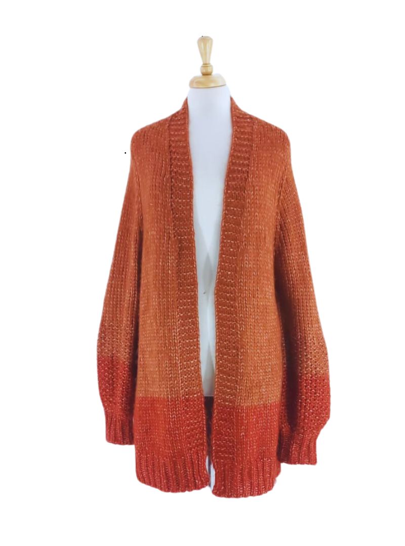 OVERSIZE KNITTED CARDIGAN