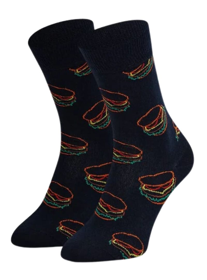 BURGER PRINTED SOCKS