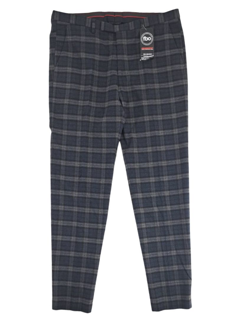CHECKERD DETAILED FORMAL TROUSER